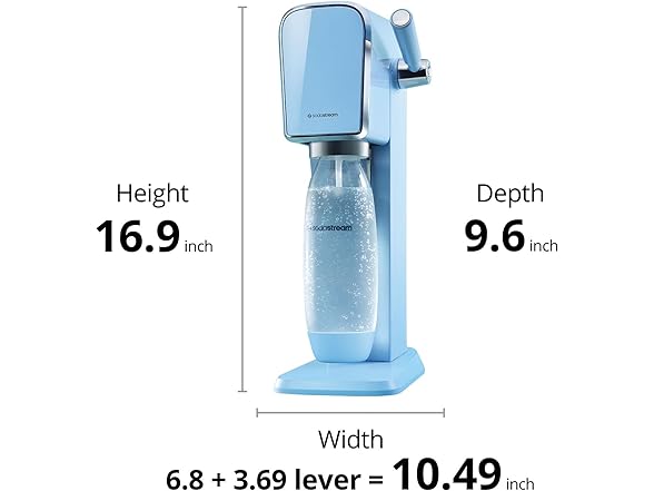 SodaStream 1013511012 ART Sparkling Water Maker Mist