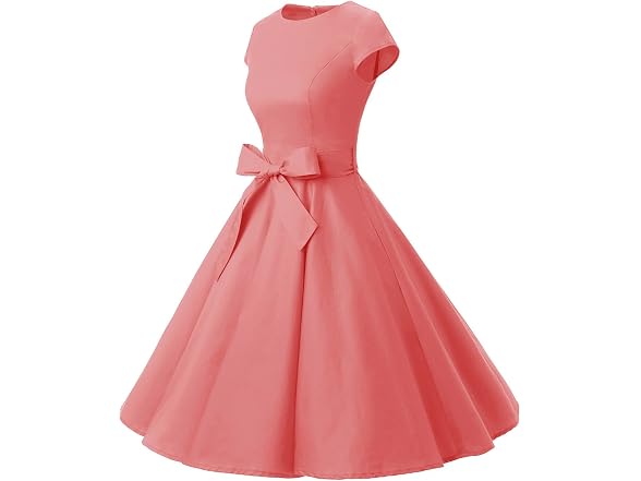 Dressystar Women (XXL) Solid Prom Dresses Sleeve