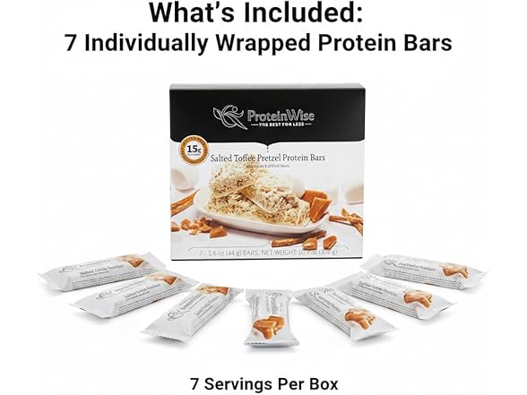 PROTEINWISE - Salted Toffee Pretzel 