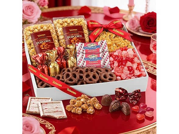 Valentine’s Day Chocolate Gift Basket