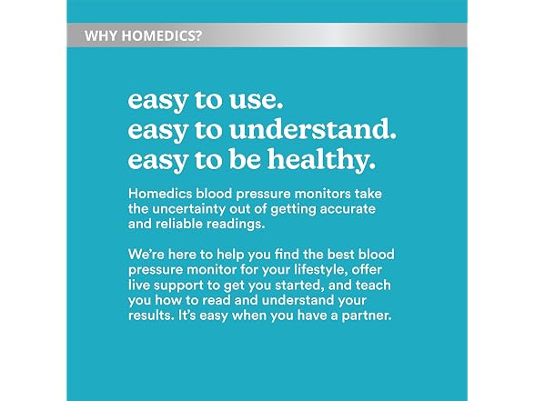 Homedics 500 Series Bluetooth BP Monitor