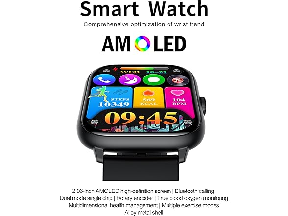 Excelpeakia Smart Watches Fitness Tracker