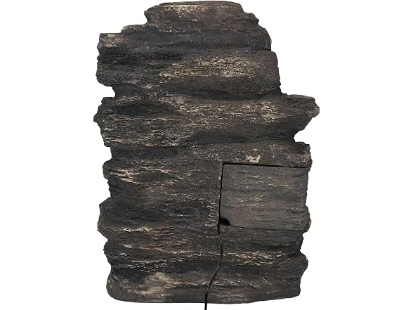 Sunnydaze Decor Rock Falls Fountain Grey - Gallery 5