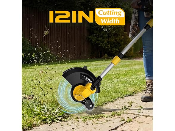 20V 2-In-1 Trimmer & Edger, 2 x 2.0Ah Battery