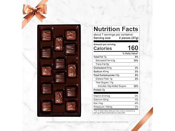 Russell Stover Assorted Caramels Choc 9o