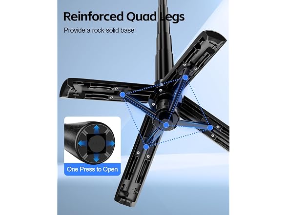 UBeesize Magnetic Mini Selfie Stick Tripod Remote