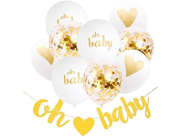 CoolerthingsDG Baby Shower Decorations 