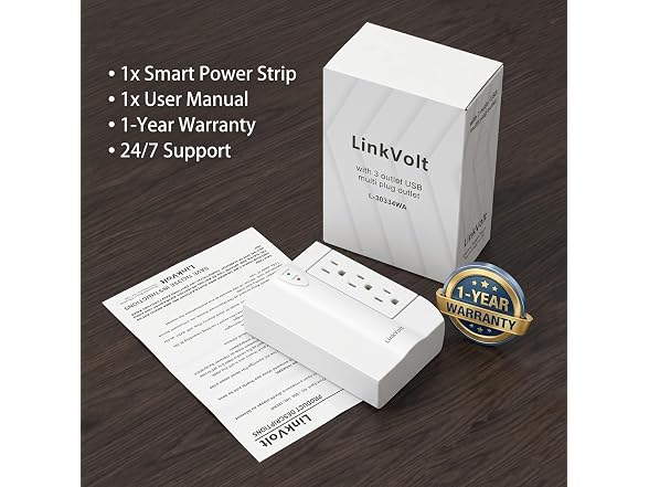 LINKVOLT 6-Outlet Surge Protector