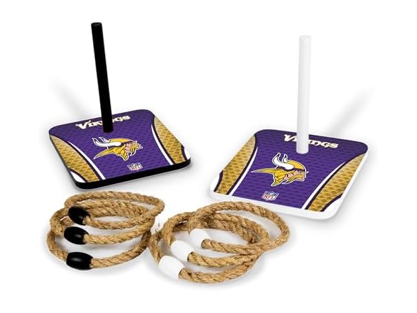 MINNESOTA VIKINGS Quoits Ring Toss Set