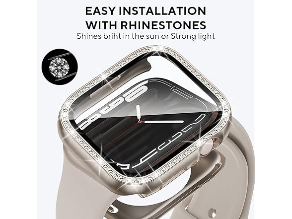 Singiuzoo 2 in 1 Bling Waterproof Case 