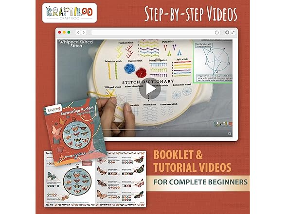 CRAFTILOO Embroidery Kit