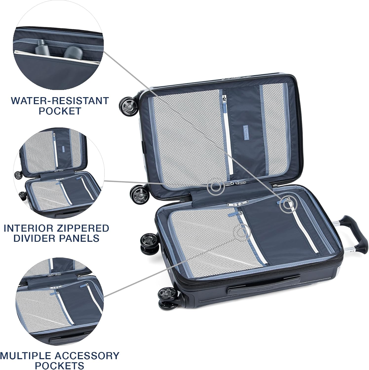 Travelpro Platinum Elite Hardside 20" Carry On w/ Laptop Pocket - Gallery 12