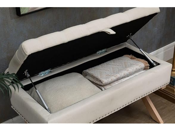 YardGo 35" Storage Bench, X-Legs