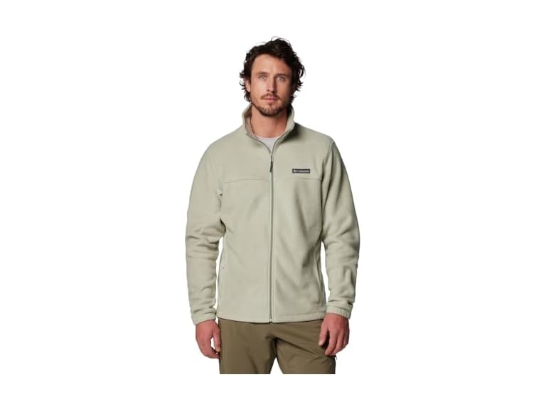 Columbia Men's Steens Mountain 2.0 Full Zip Fleece Jacket, Safari, Large