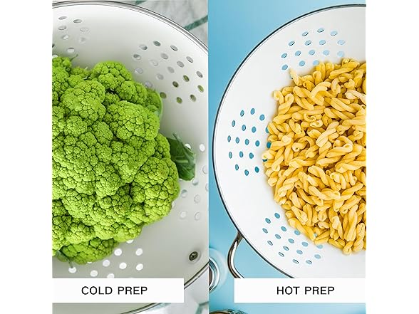 Reston Lloyd, 1 Quart Powder Coated Steel Kitchen Strainer Basket 