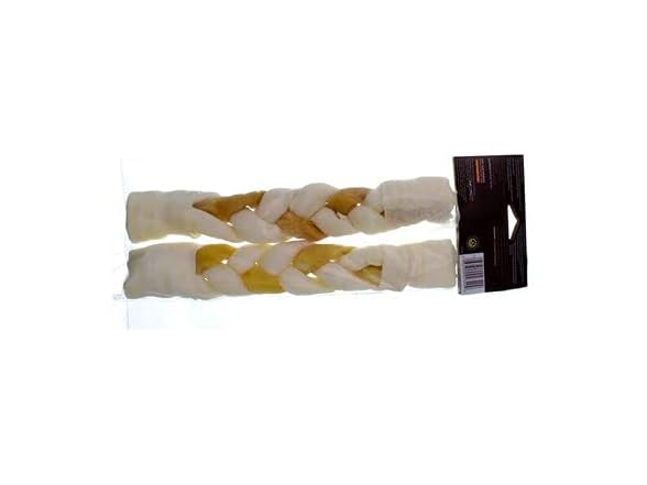 Hartz 10" Pig Skin & Rawhide Chews 4Pk