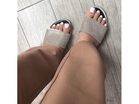 ELABEST Matte False Toe Nails