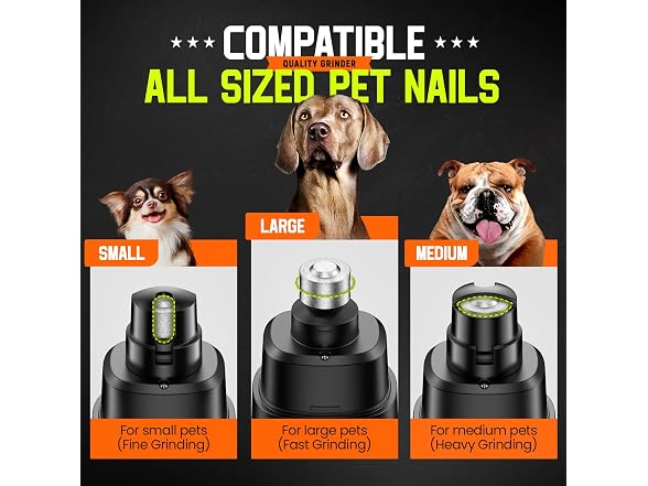 Dog Nail Grinder Super Quiet Dog Nail Trimme