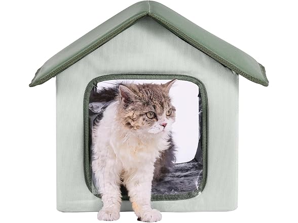 VEVOR Small Heated Cat House