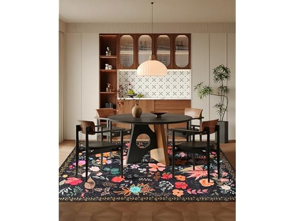 CRYPTOLITE Boho Washable Area Rug 5x7