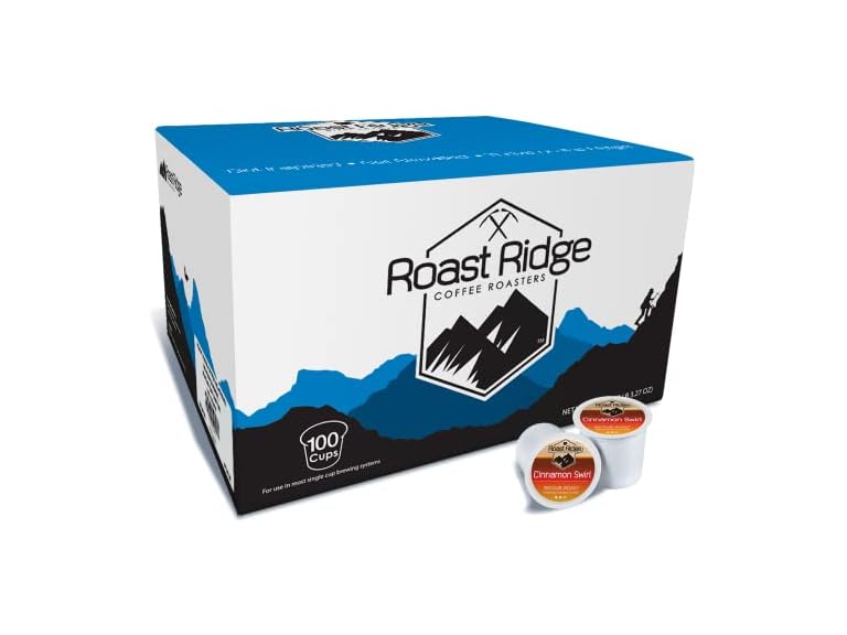 (100ct) Roast Ridge Coffee Cinnamon Swirl K-Cups