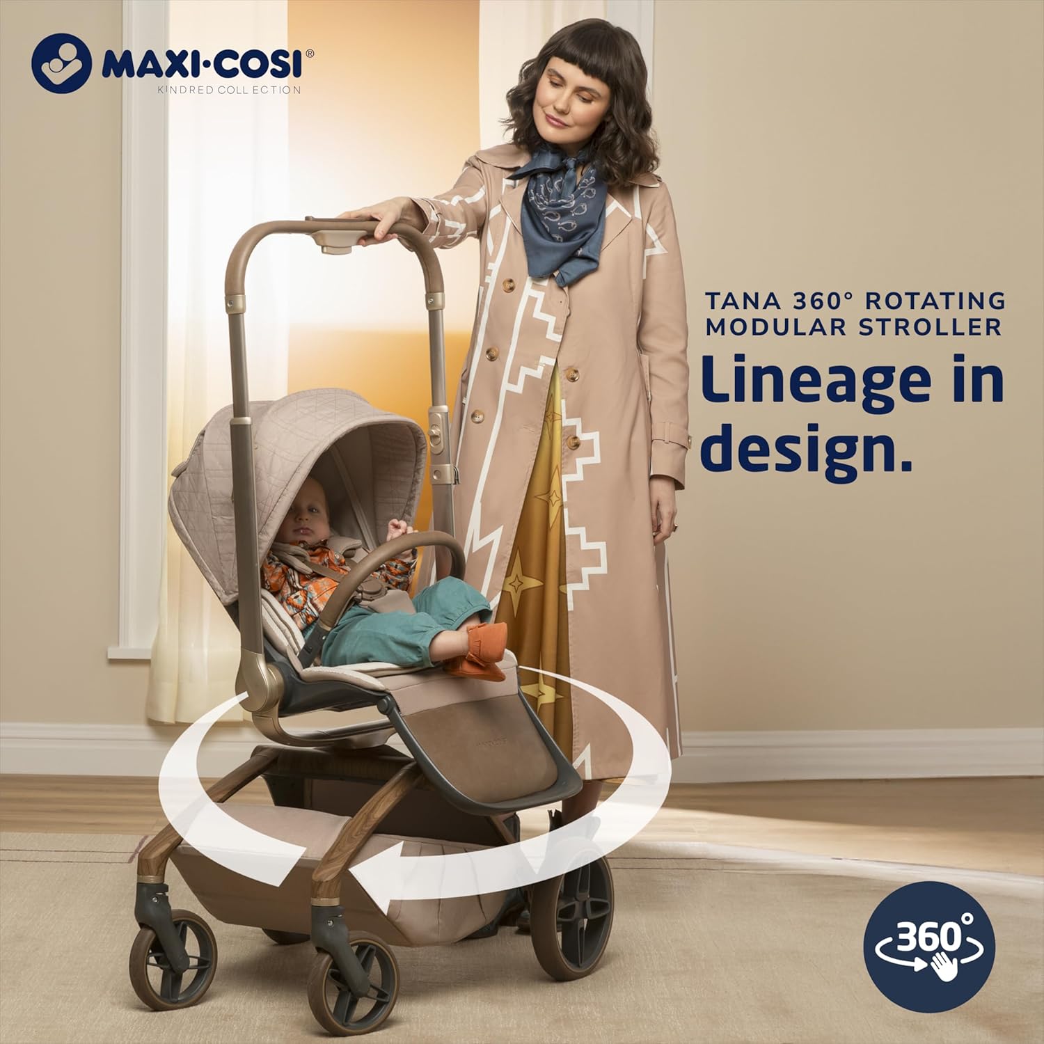 Maxi-Cosi Tana 360 Rotating Modular Stroller - Gallery 17