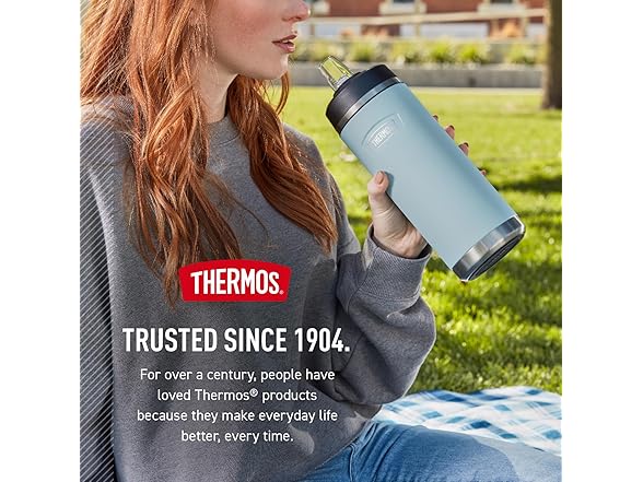 THERMOS ICON 32oz Stainless Bottle, Pink