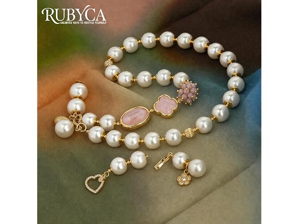 RUBYCA 200Pcs Czech Tiny Satin Luster Glass Pearl Bead