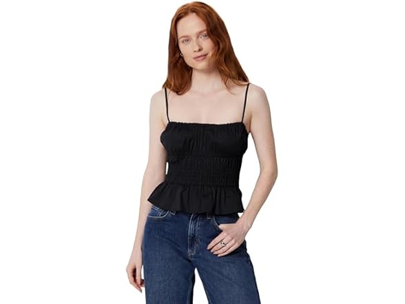 Amazon Essentials Women Regular-fit Smocked Tank