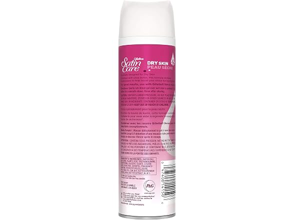 (3-Pk) Gillette Satin Care Shaving Gel