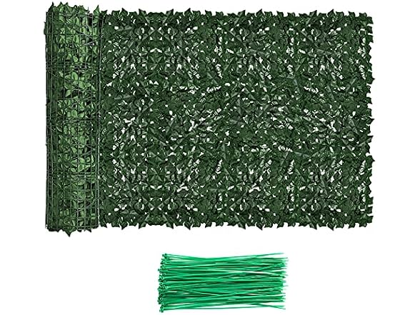 Moeput Faux Ivy Privacy Fence 98' X 39"