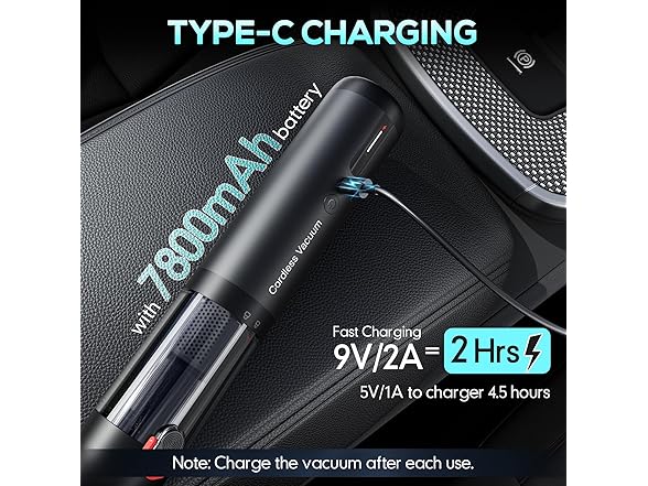 AOHPEGN Handheld Car Vacuum