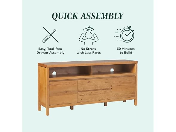 Walker Edison Nash 65" Sideboard