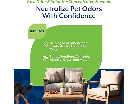 NaturVet Yd Odor Eliminator for Outdoor Dog