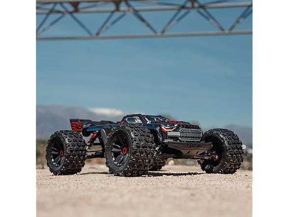 ARRMA RC Truck Speed Monster Truck Black