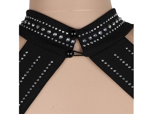 Junboon Women (XL) Sexy Sequins Studded Out Dress
