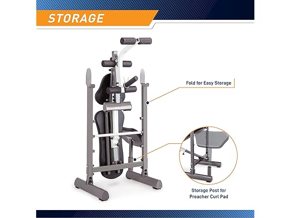 Marcy Folding Weight Bench 20100