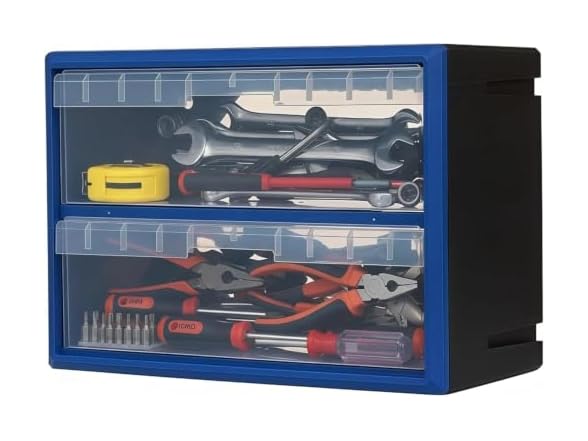 NORTHSKY 2-Drawer Small Parts Cabinet,