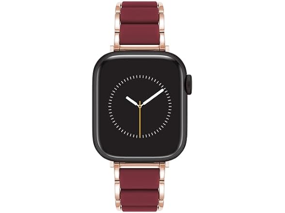 Anne Klein Silicone Fashion Band Apple Watch