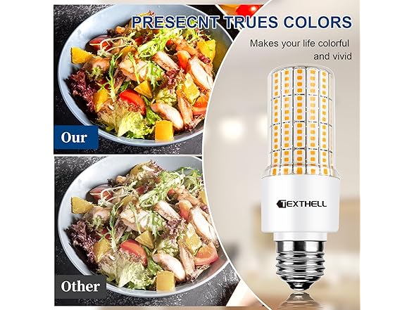 TEXTHELL 30W LED Corn Light Bulb 250W Equivalent