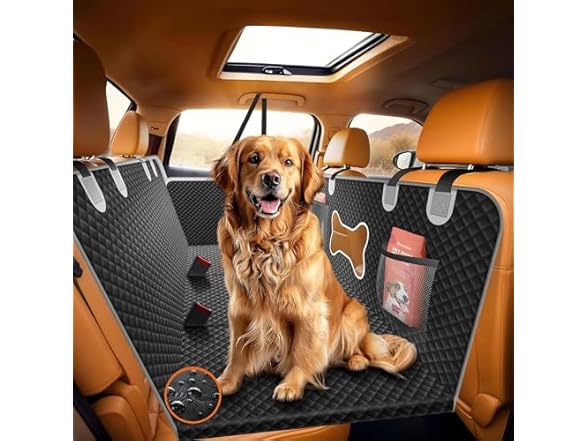 Bobby's Moment Dog Car Seat Cover