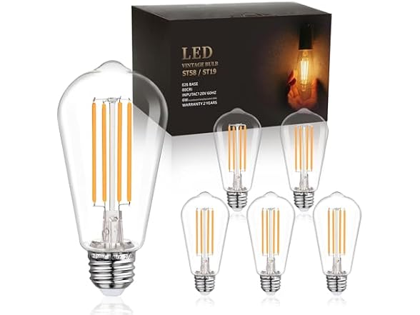 BORT ST58 Edison Bulbs