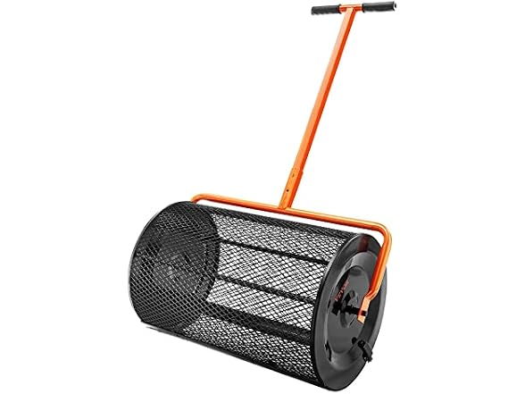 Compost Spreader, 24.4-25.6" Height Adjustable