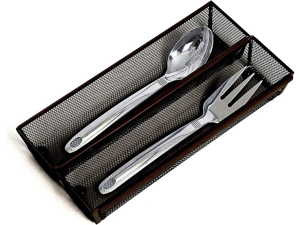 Smart Design Smart Design Drawer 12"x3" Organizer - Set of 6 - Gallery 3