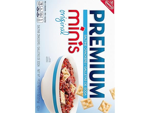 Premium Mini Saltines 11oz