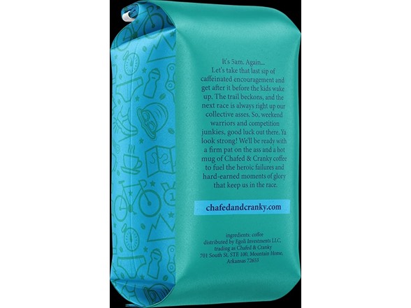 (5lb bag) Chafed & Cranky Whole Bean Coffee