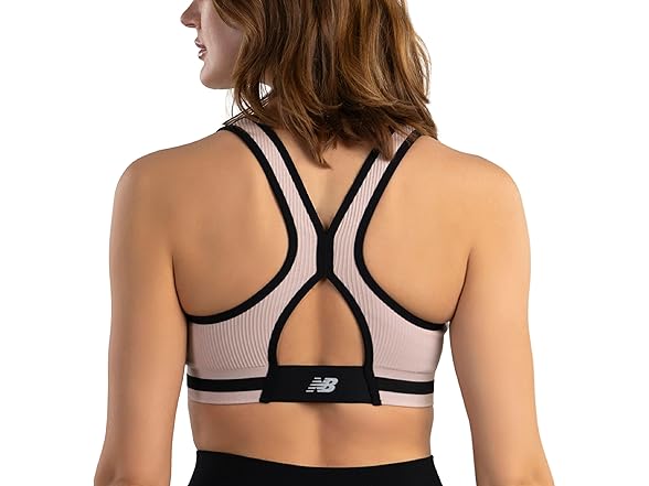 New Balance Sports Bra (XL) White