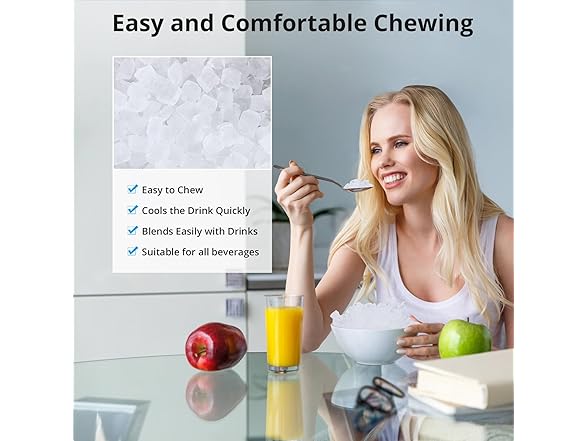 HobbyField 33lbs/24H Self-Cleaning Ice Maker