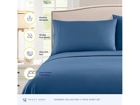Sweet Home Collection Twin XL Sheets