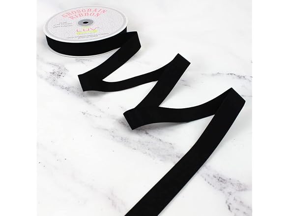 LUV RIBBONS Creative Ideas 7/8-Inch Solid Grosgrain